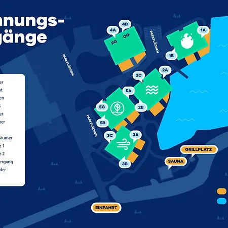 Residenz - Haus Erde - Penthouse - Sauna - Parkplatz