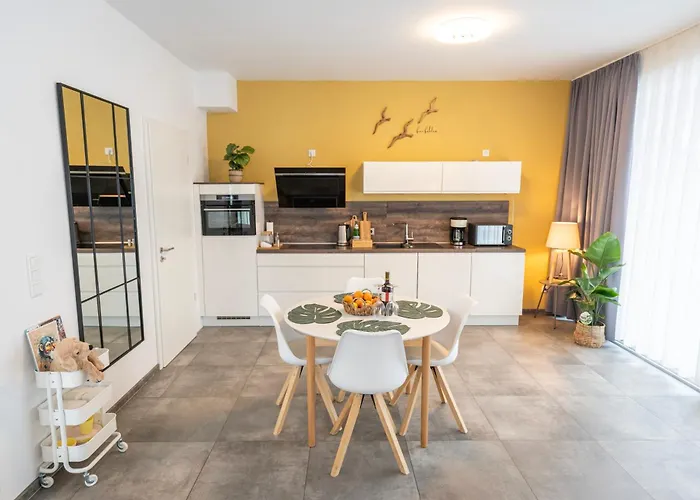 Semesterbostad Residenz - Haus Erde - Penthouse - Sauna - Parkplatz
